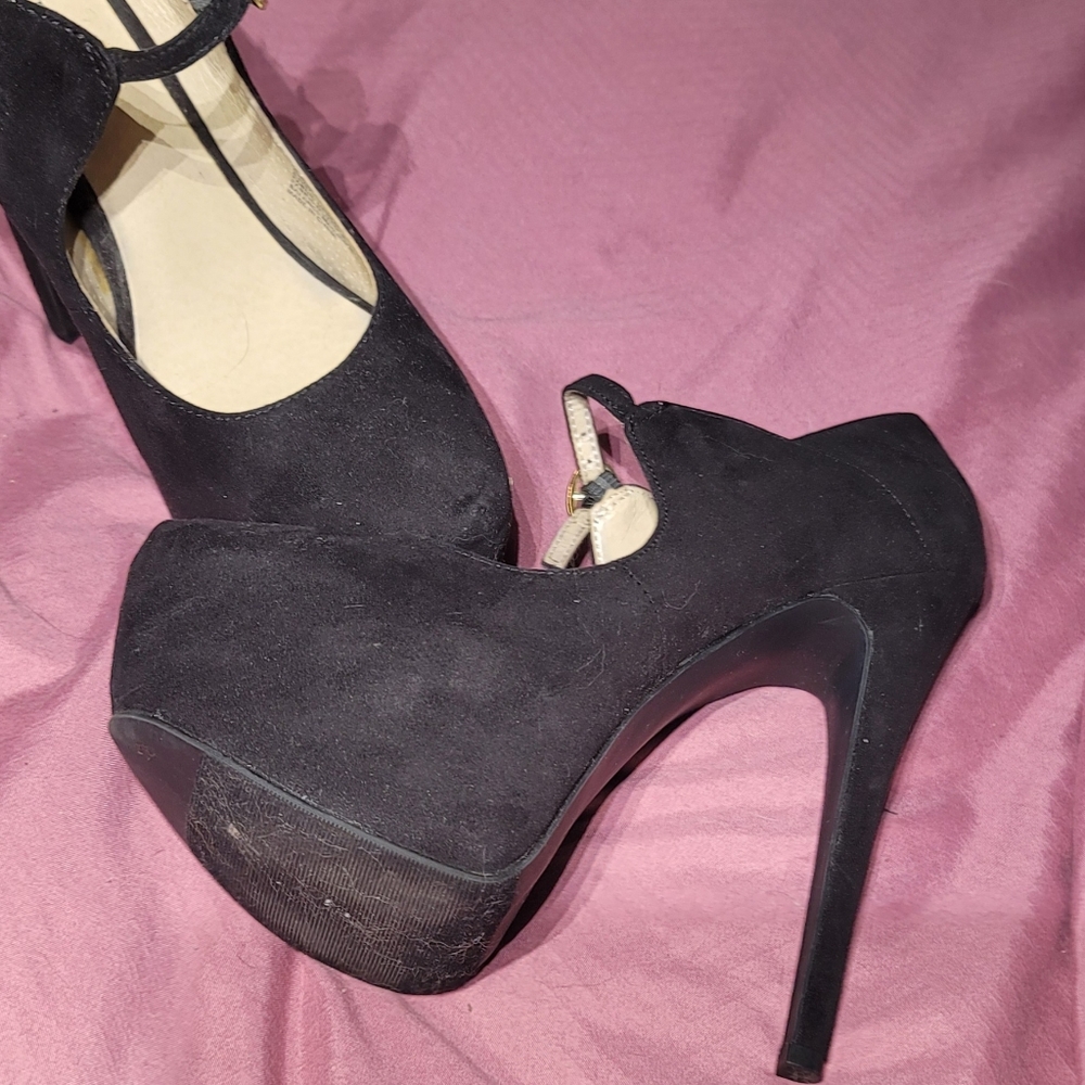 JustFab platform heels